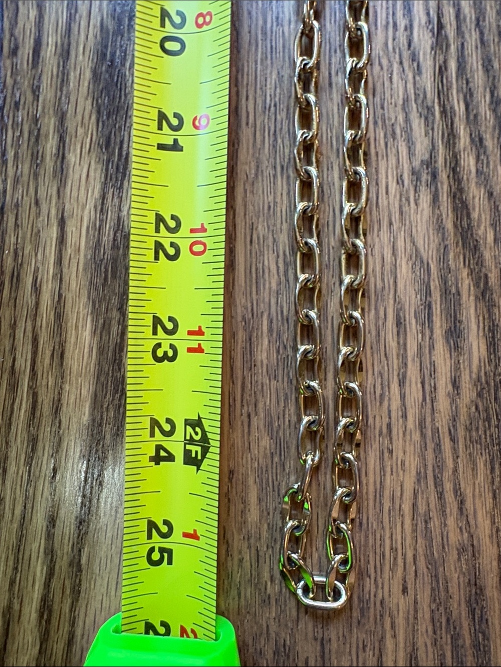 Monet gold chain link long necklace - Picture 7 of 7